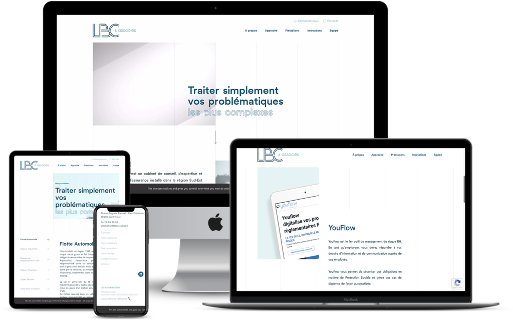 LBC un site responsive